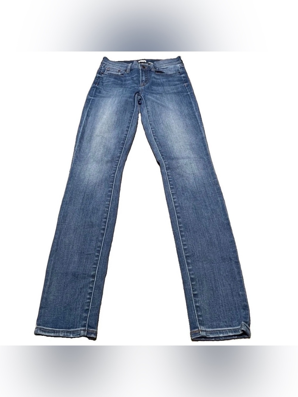 J. Crew Skinny Mid Rise Stretch Blue Jeans Women’s Size 26